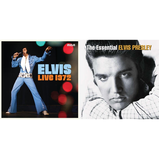 Elvis Live 1972 (2LP) & Essential Elvis Presley