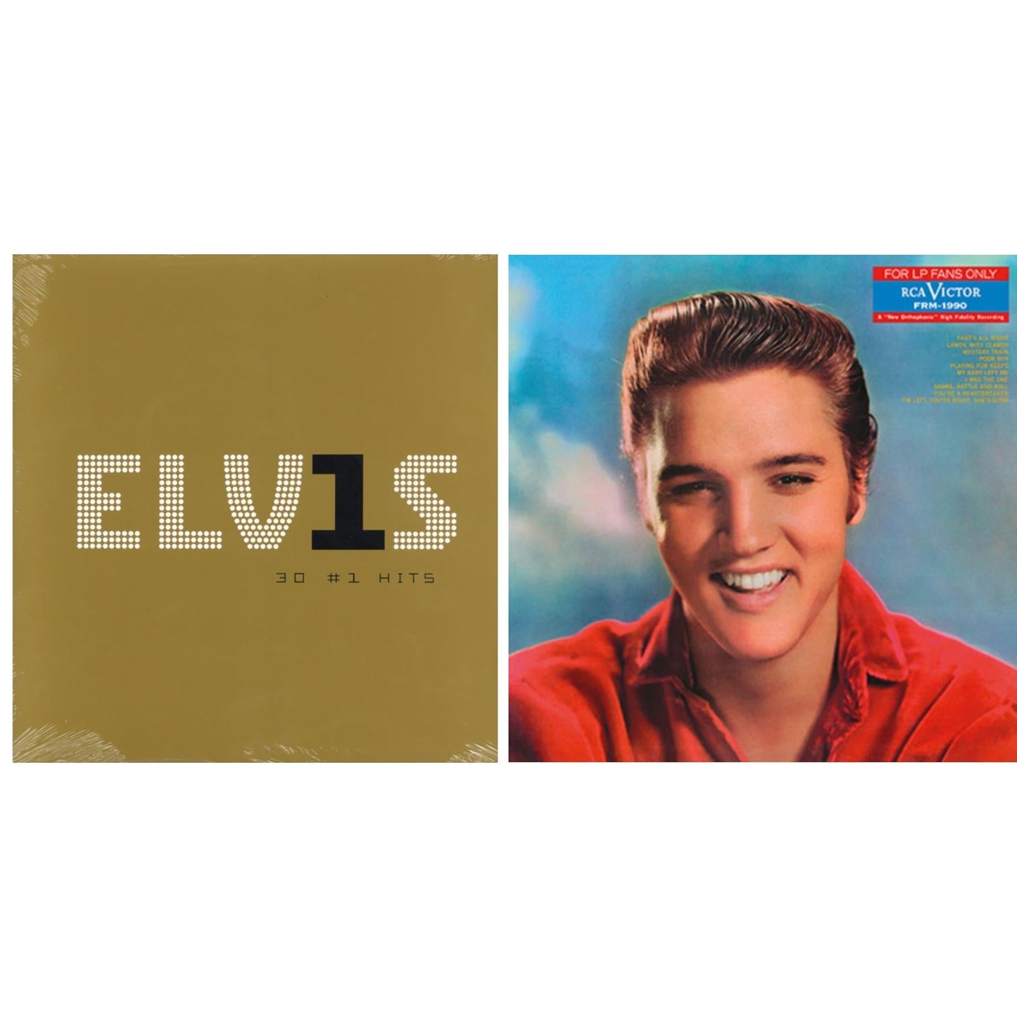 This is a 2 LP Vinyl SKU bundle.
1.This LP Vinyl is brand new.Format: LP VinylMusic Style: Blues RockThis item's title is: For LP Fans Only (Translucent Blue Vinyl/180G)Artist: Elvis PresleyLabel: RCA VictorBarcode: 8719262028715Release Date: 1/26/2024
2.This LP Vinyl is brand new.