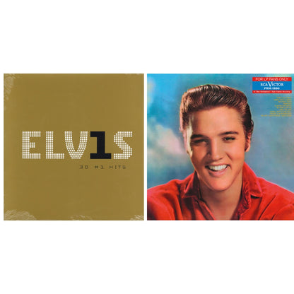 This is a 2 LP Vinyl SKU bundle.
1.This LP Vinyl is brand new.Format: LP VinylMusic Style: Rock & RollThis item's title is: Elvis 30 #1 Hits (2LP/180G)Artist: Elvis PresleyLabel: LEGACY/ RCA RECORDSBarcode: 888751209411Release Date: 10/9/2015
2.This LP Vinyl is brand new.