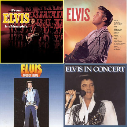 Elvis In Concert & Moody Blue & Elvis & From Elvis In Memphis