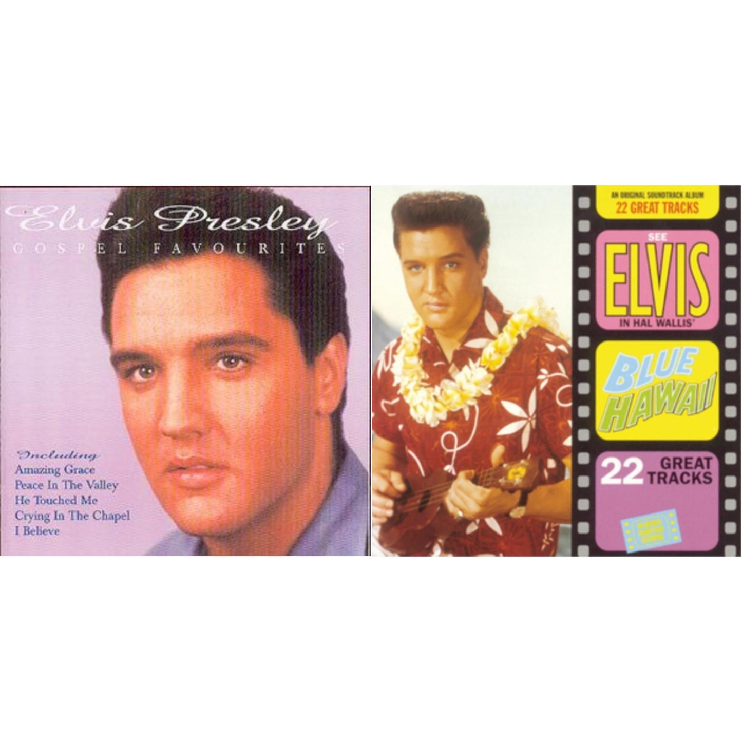 This is a 2 CD SKU bundle.
1.This CD is brand new.Format: CDThis item's title is: Gospel FavouritesArtist: Elvis PresleyBarcode: 743217091323Release Date: 10/25/1999
2.This CD is brand new.