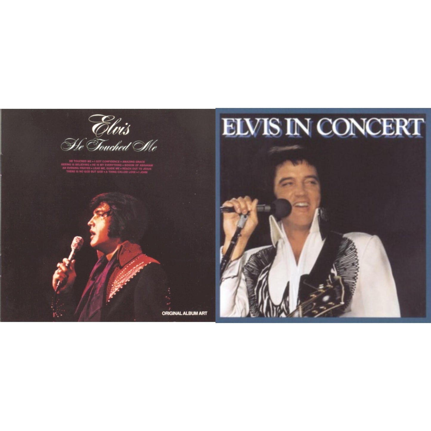 Elvis In Concert & He Touched Me