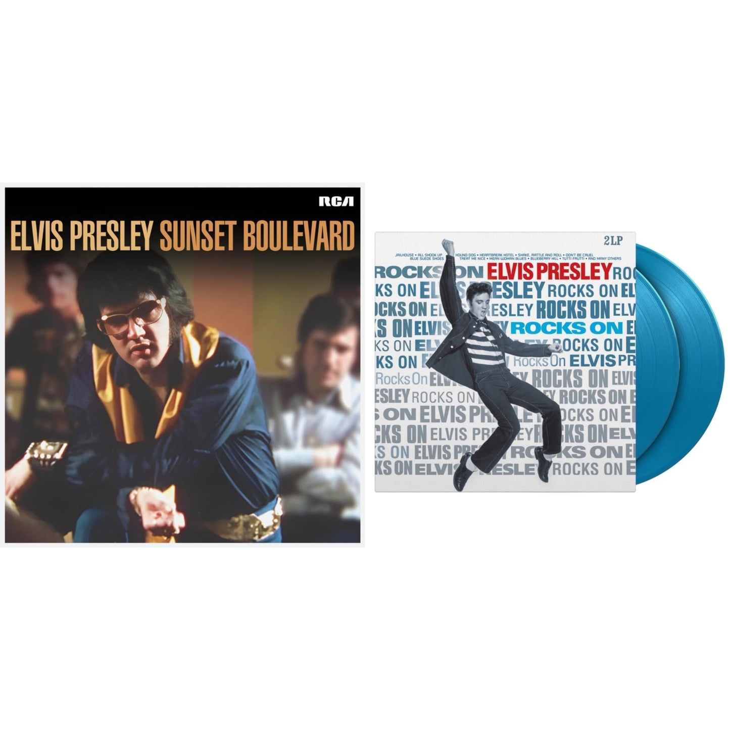 Sunset Boulevard (2LP) & Rocks On (2LP/180G/Solid Blue Vinyl)