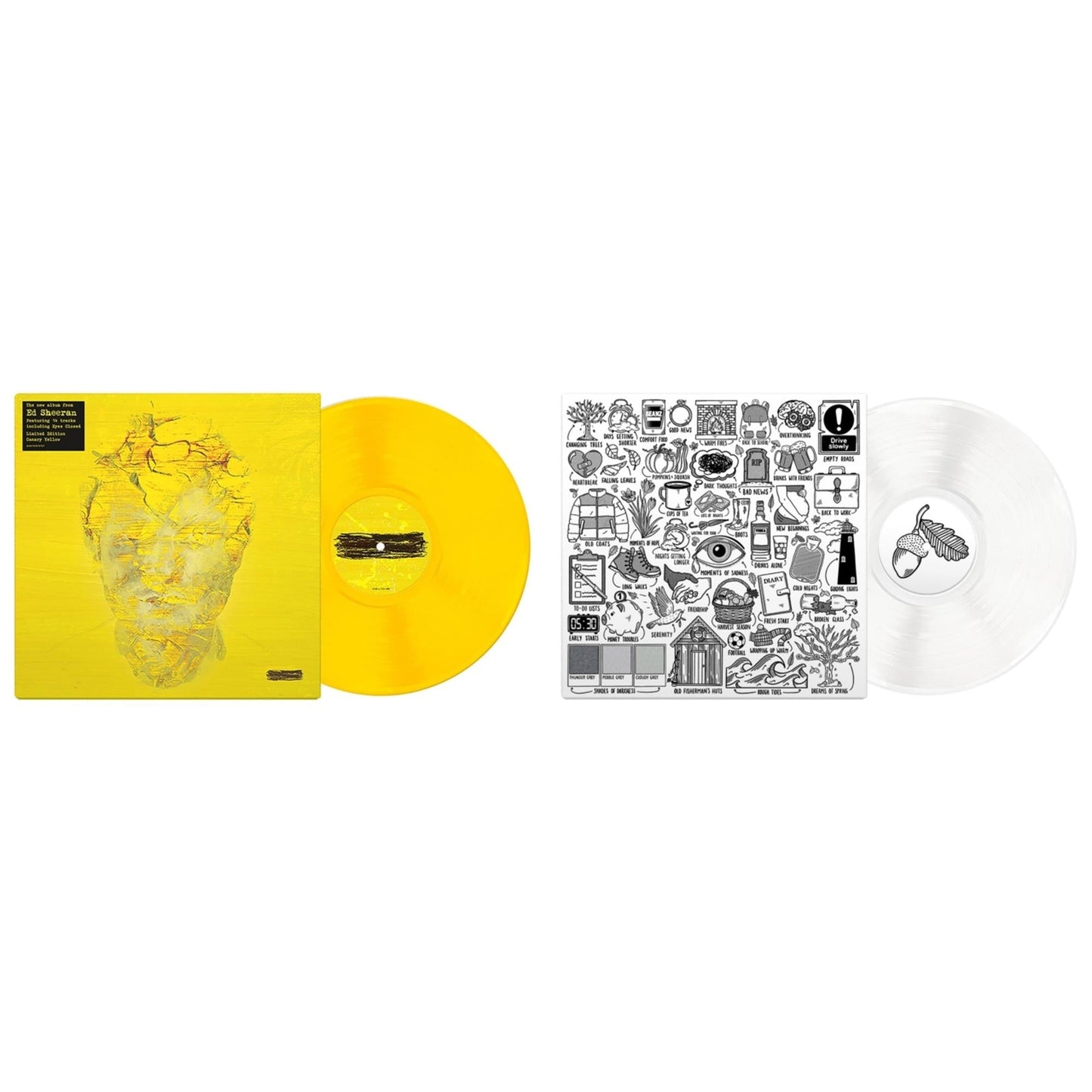 This is a 2 LP Vinyl SKU bundle.
1.This LP Vinyl is brand new.Format: LP VinylThis item's title is: - (Subtract) (Yellow LP Vinyl)Artist: Ed SheeranLabel: ATLANTICBarcode: 5054197170577Release Date: 5/5/2023
2.This LP Vinyl is brand new.