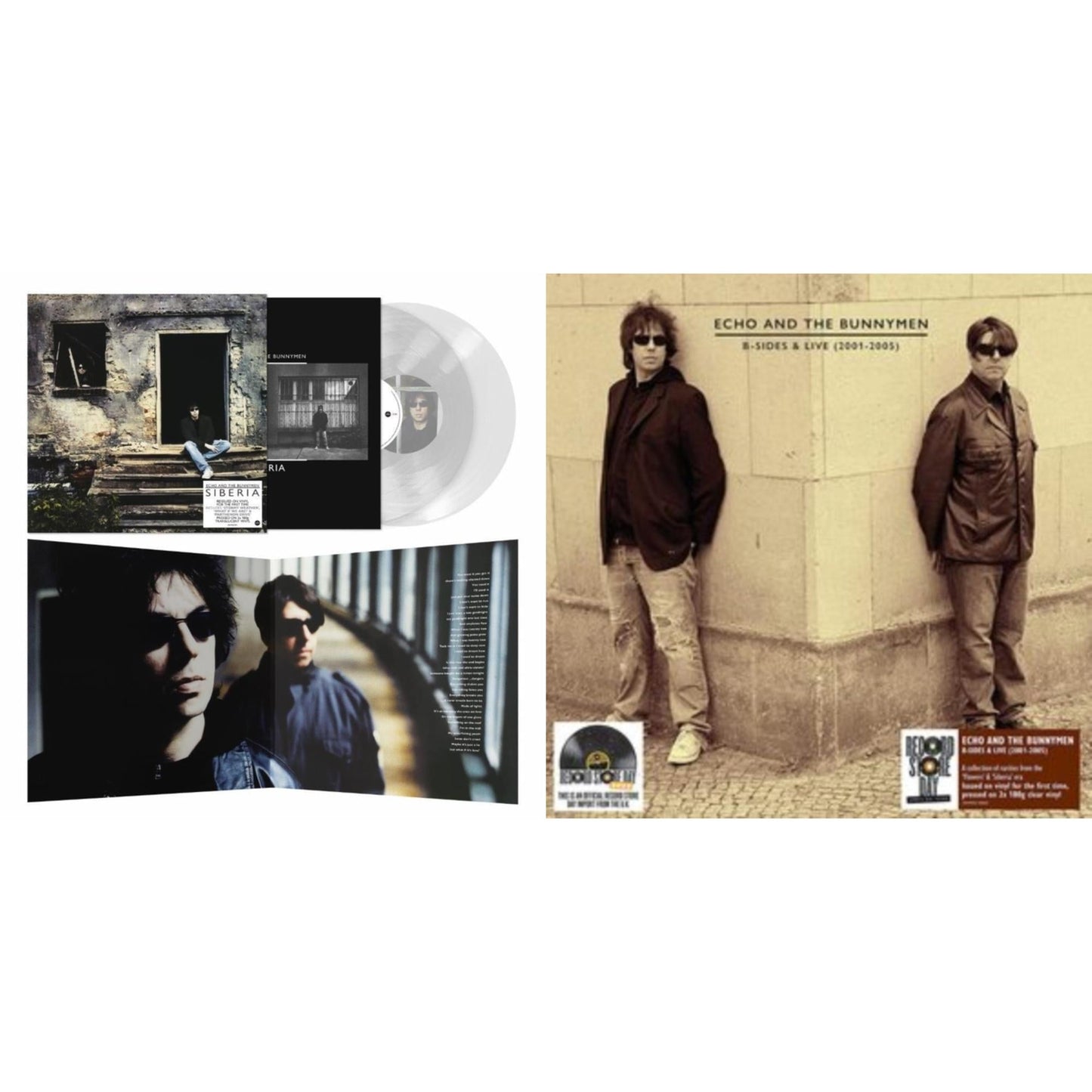 This is a 2 LP Vinyl SKU bundle.
1.This LP Vinyl is brand new.Format: LP VinylThis item's title is: Siberia (2LP/Translucent Vinyl/180G/Import)Artist: Echo & The BunnymenLabel: DEMON RECORDSBarcode: 5014797906303Release Date: 10/1/2021
2.This LP Vinyl is brand new.