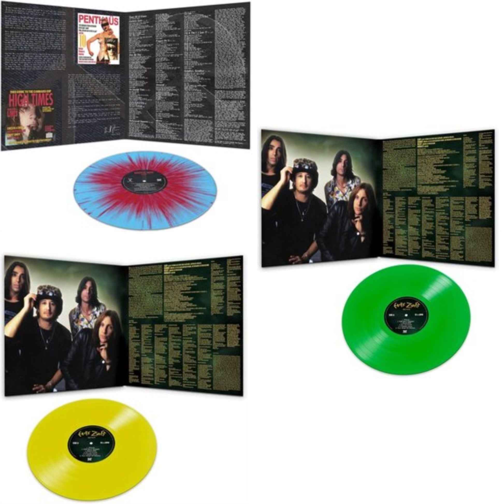 This is a 3 LP Vinyl SKU bundle.
1.This LP Vinyl is brand new.Format: LP VinylMusic Style: Hard RockThis item's title is: 1985 (Blue & Red Starburst LP Vinyl)Artist: Enuff Z'nuffLabel: DEADLINE MUSICBarcode: 889466199110Release Date: 3/18/2022
2.This LP Vinyl is brand new.