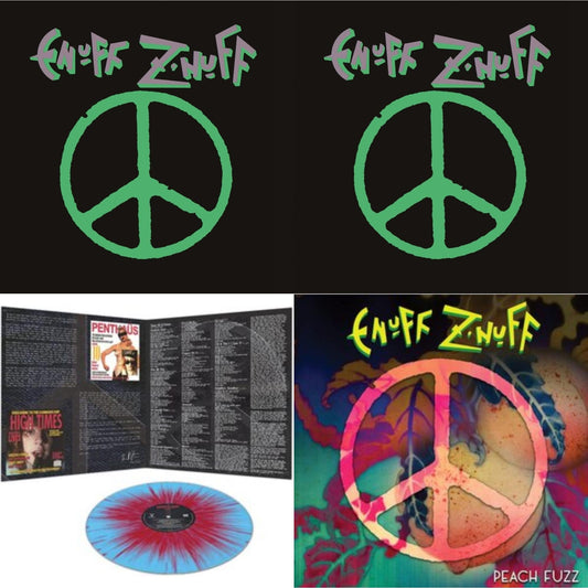 Enuff Z'nuff (180G/Purple LP Vinyl/Limited Edition) & Enuff Z'nuff (180G/Green LP Vinyl/Limited Edition) & 1985 (Blue & Red Starburst LP Vinyl) & Peach Fuzz (Peach LP Vinyl)