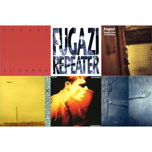 This is a 6 CD SKU bundle.
1.This CD is brand new.Format: CDMusic Style: HardcoreThis item's title is: 13 SongsArtist: FugaziLabel: Rock/PopBarcode: 718750734020Release Date: 1/1/2015
2.This CD is brand new.