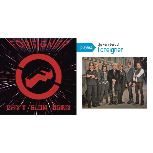 This is a 2 CD SKU bundle.
1.This CD is brand new.Format: CDMusic Style: Hard RockThis item's title is: Can't Slow DownArtist: ForeignerLabel: LegacyBarcode: 190759925423Release Date: 10/25/2019
2.This CD is brand new.