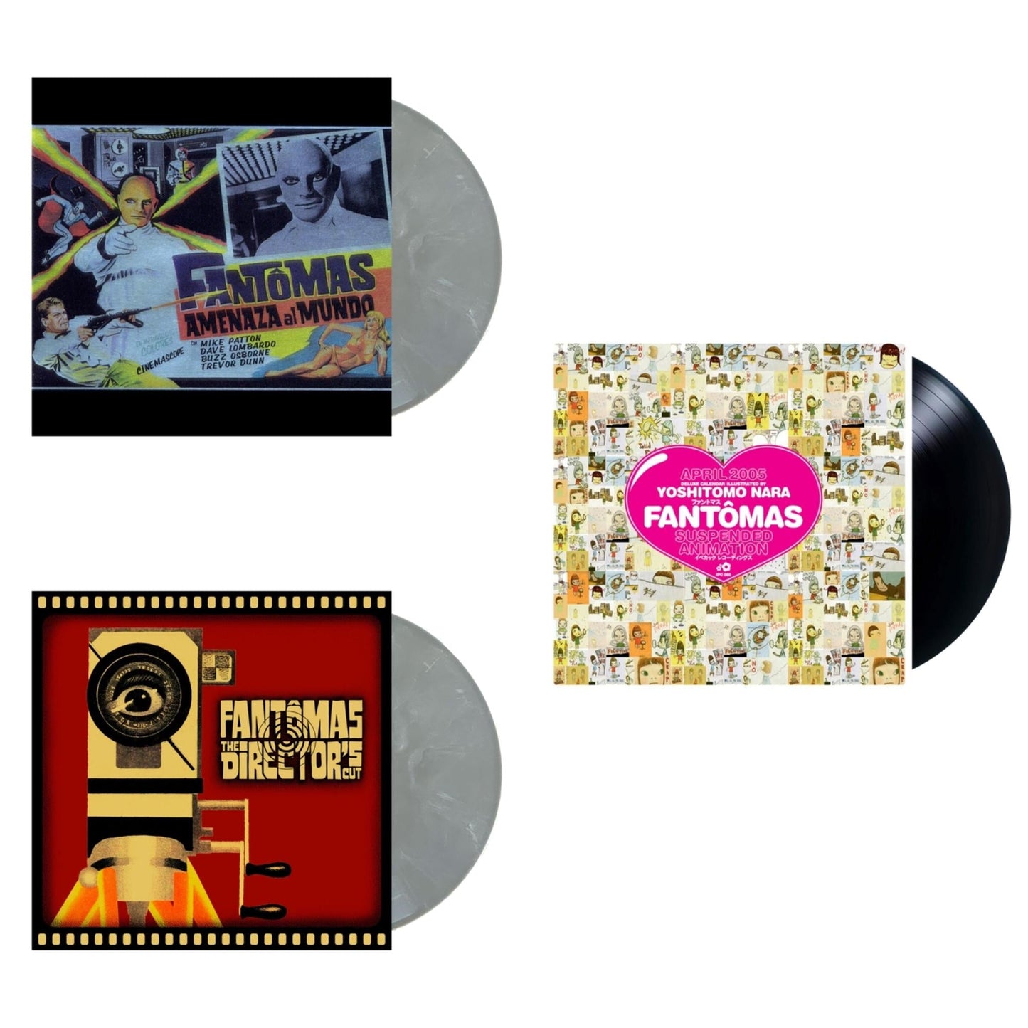 This is a 3 LP Vinyl SKU bundle.
1.This LP Vinyl is brand new.Format: LP VinylThis item's title is: Fantomas (Silver Streak LP Vinyl) (I)Artist: FantomasBarcode: 689230027133Release Date: 5/17/2024
2.This LP Vinyl is brand new.