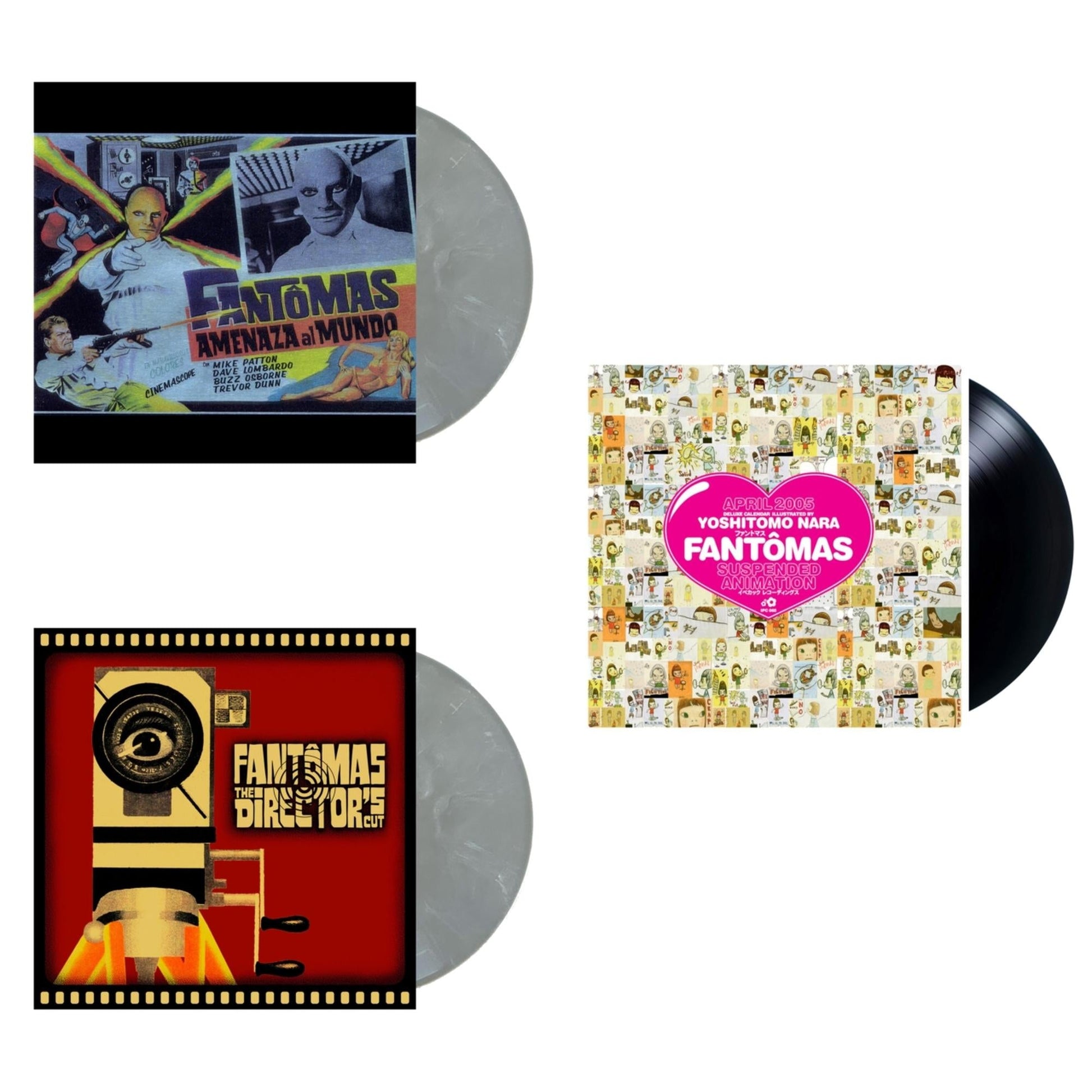 This is a 3 LP Vinyl SKU bundle.
1.This LP Vinyl is brand new.Format: LP VinylThis item's title is: Fantomas (Silver Streak LP Vinyl) (I)Artist: FantomasBarcode: 689230027133Release Date: 5/17/2024
2.This LP Vinyl is brand new.