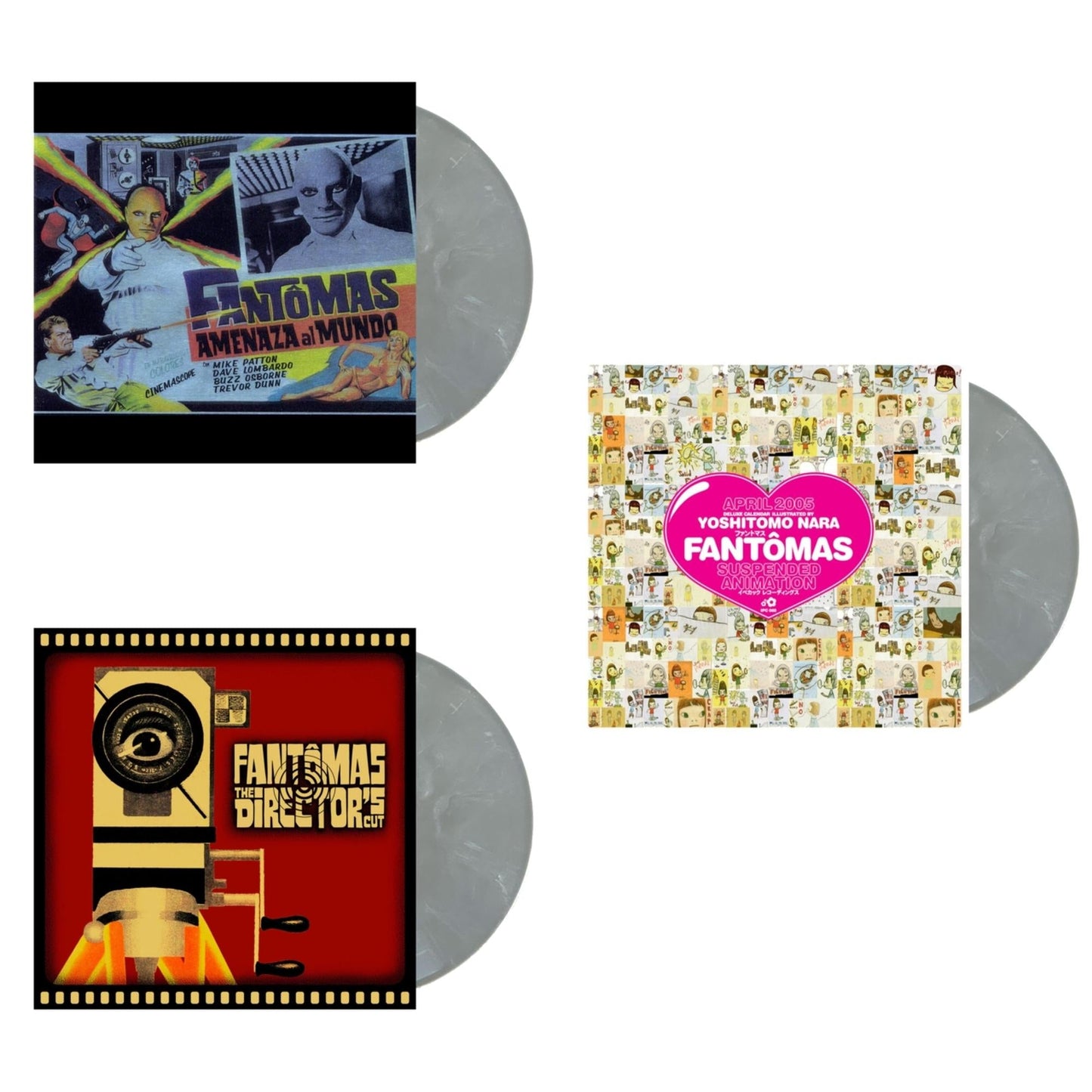 This is a 3 LP Vinyl SKU bundle.
1.This LP Vinyl is brand new.Format: LP VinylThis item's title is: Fantomas (Silver Streak LP Vinyl) (I)Artist: FantomasBarcode: 689230027133Release Date: 5/17/2024
2.This LP Vinyl is brand new.