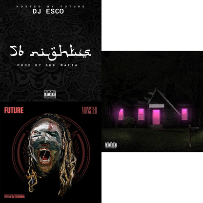 56 Nights & Monster (X) & Mixtape Pluto (X)