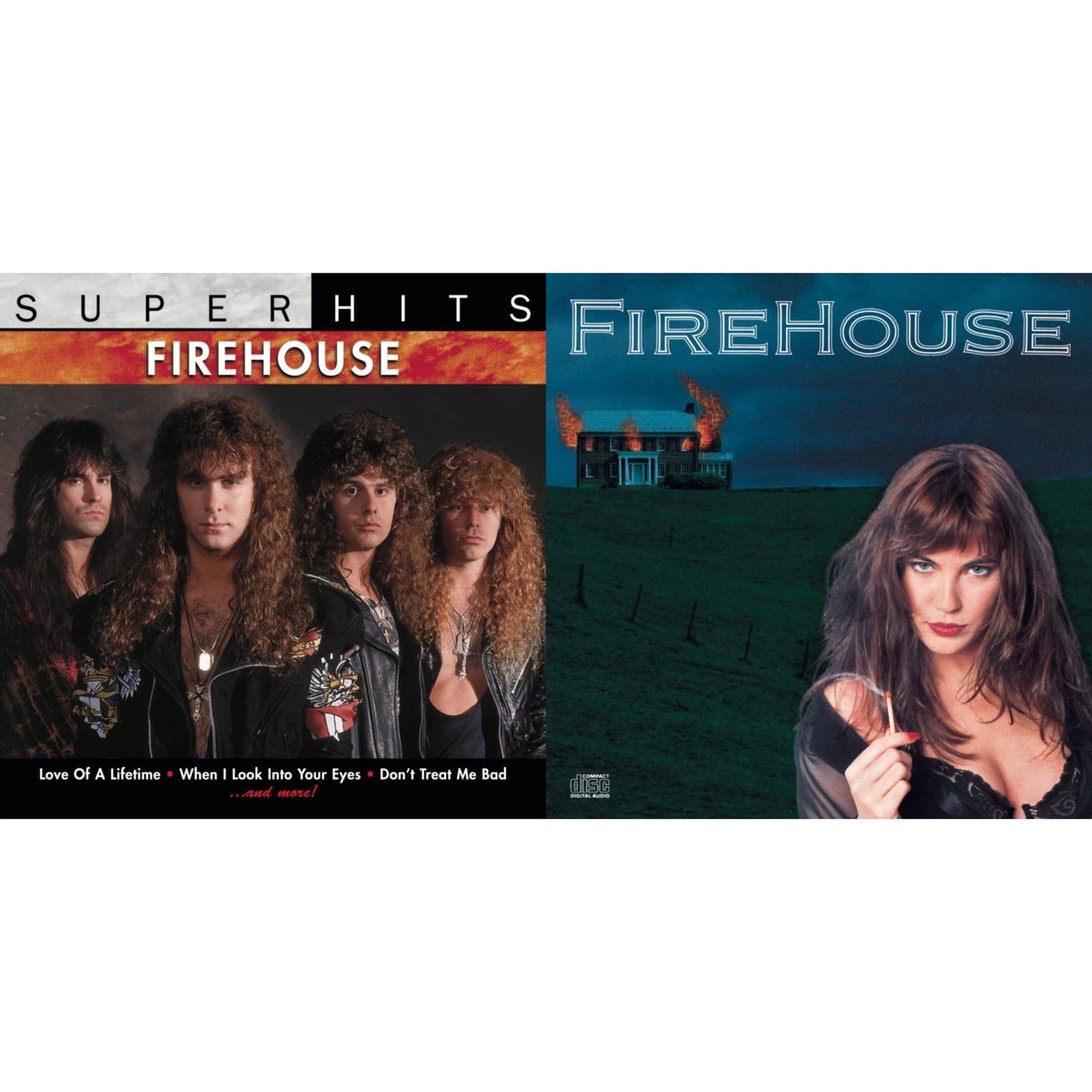 This is a 2 CD SKU bundle.
1.This CD is brand new.Format: CDMusic Style: Hard RockThis item's title is: Super HitsArtist: FirehouseLabel: SONY SPECIAL MARKETINGBarcode: 886970536325Release Date: 12/26/2006
2.This CD is brand new.