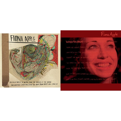 This is a 2 CD SKU bundle.
1.This CD is brand new.Format: CDMusic Style: Alternative RockThis item's title is: Idler Wheel Is Wiser Than The DriverArtist: Fiona AppleLabel: LEGACYBarcode: 886919786323Release Date: 6/19/2012
2.This CD is brand new.