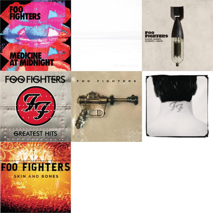 This is a 7 LP Vinyl SKU bundle.
1.This LP Vinyl is brand new.Format: LP VinylMusic Style: Alternative RockThis item's title is: Medicine At Midnight (140G)Artist: Foo FightersLabel: RCABarcode: 194397883619Release Date: 2/5/2021
2.This LP Vinyl is brand new.