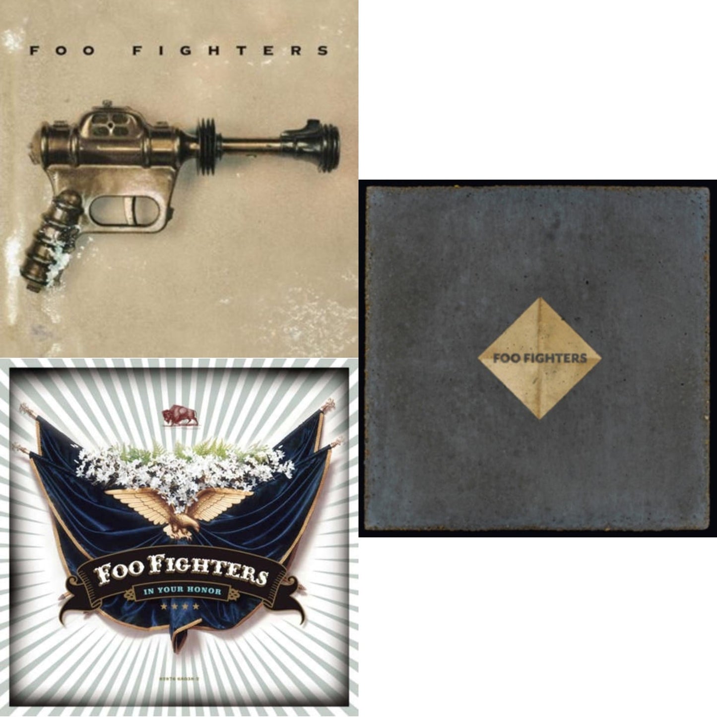 Foo Fighters (Dl Card) & In Your Honor (2LP/Dl Card) & Concrete & Gold (140G/Dl Code/2LP)