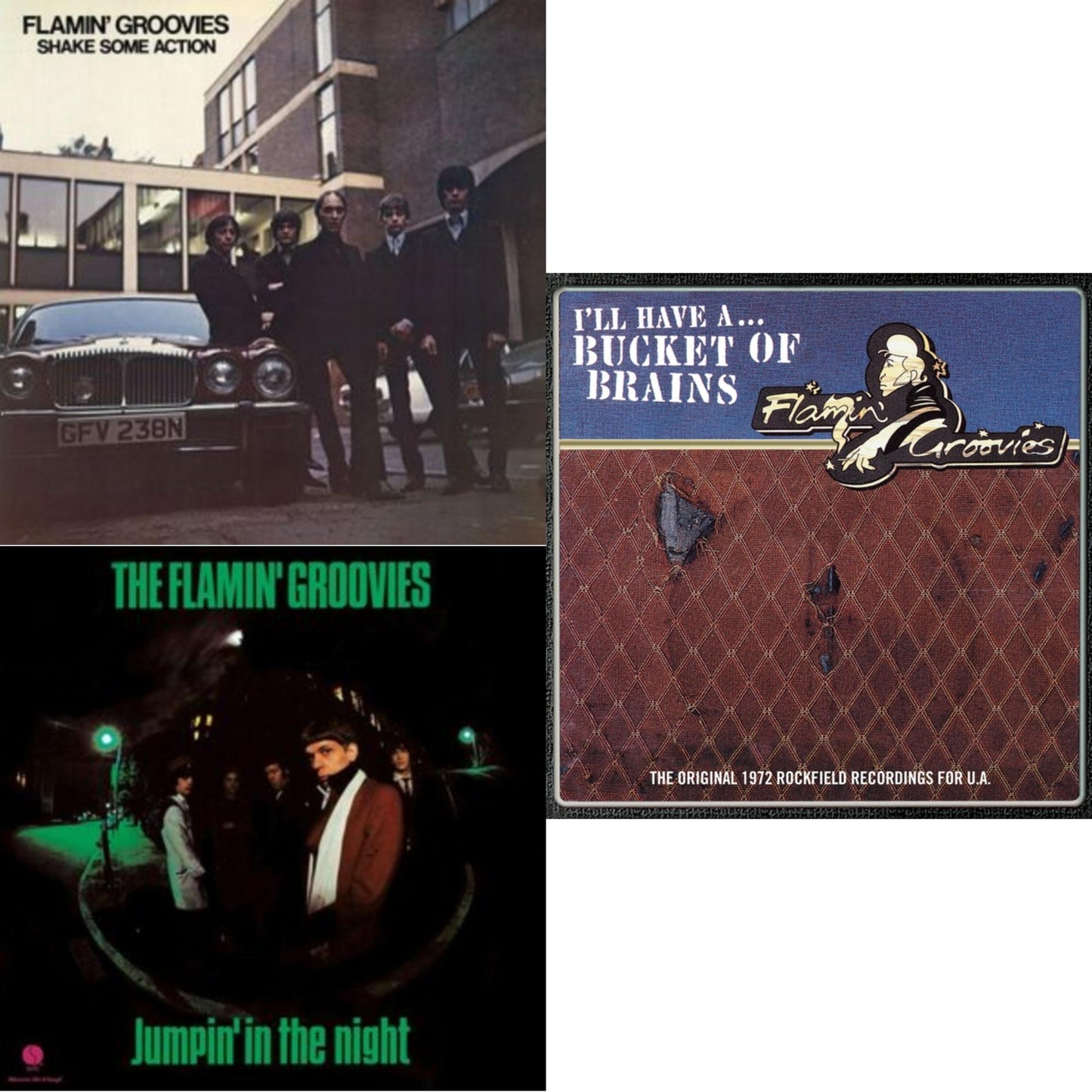 This is a 3 LP Vinyl SKU bundle.
1.This LP Vinyl is brand new.Format: LP VinylMusic Style: Pop RockThis item's title is: Shake Some Action (Burnt Orange LP Vinyl) (Ams Exclusive)Artist: Flamin' GrooviesLabel: JACKPOT RECORDSBarcode: 843563134580Release Date: 6/17/2022
2.
