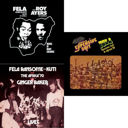 Music Of Many Colours & Fela Live With Ginger Baker & Expensive Shit
