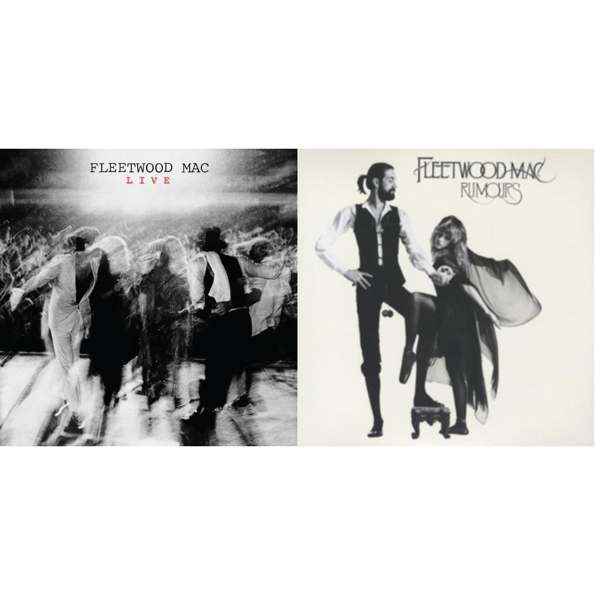 Fleetwood Mac - Rumours (2LP/45RPM/Deluxe) & Fleetwood Mac Live (Super Deluxe Edition/2LP/3CD/7Inch)