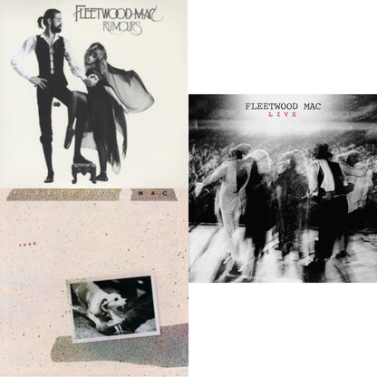 This is a 3 LP Vinyl SKU bundle.
1.This LP Vinyl is brand new.Format: LP VinylMusic Style: Soft RockThis item's title is: Rumours (2LP/45RPM/Deluxe)Artist: Fleetwood MacLabel: REPRISEBarcode: 093624979340Release Date: 4/16/2011
2.This LP Vinyl is brand new.
