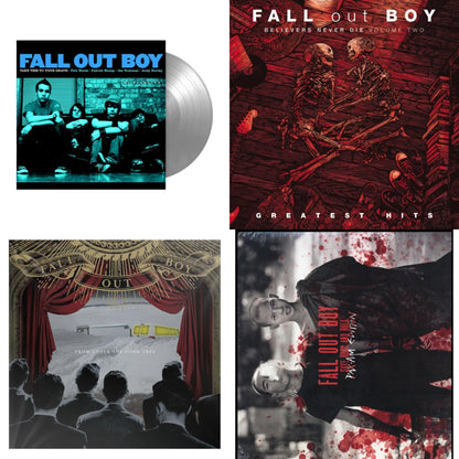This is a 4 LP Vinyl SKU bundle.
1.This LP Vinyl is brand new.Format: LP VinylMusic Style: Pop PunkThis item's title is: Take This To Your Grave (Fbr 25Th Anniversary Edition/Silver LP Vinyl)Artist: Fall Out BoyLabel: Fueled By RamenBarcode: 075678645594Release Date: 4/30/2021
2.