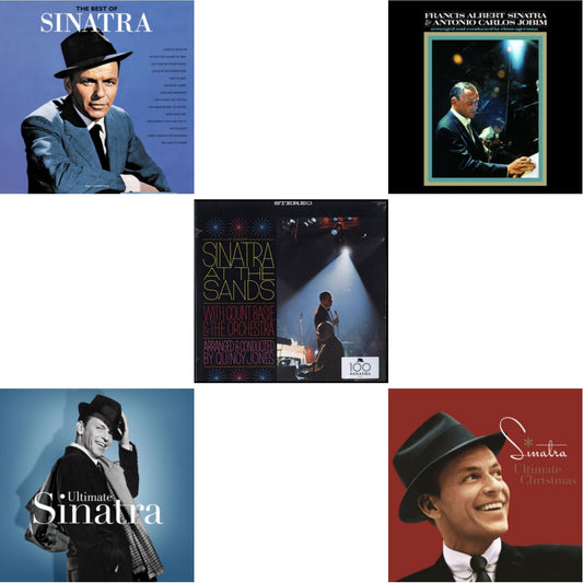 Best Of Sinatra (Coloured LP Vinyl/180G) & Ultimate Sinatra & Sinatra At The Sands & Francis Albert Sinatra & Antonio Carlos Jobim & Ultimate Christmas (2LP)