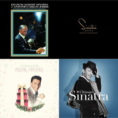 This is a 4 LP Vinyl SKU bundle.
1.This LP Vinyl is brand new.Format: LP VinylMusic Style: Bossa NovaThis item's title is: Francis Albert Sinatra & Antonio Carlos JobimArtist: Frank SinatraLabel: UMeBarcode: 602557276183Release Date: 4/14/2017
2.This LP Vinyl is brand new.