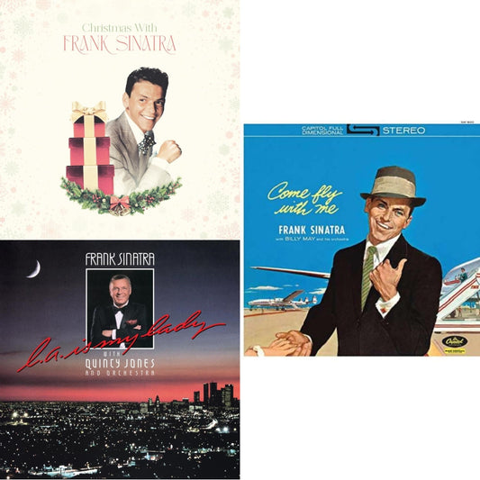 Christmas With Frank Sinatra (150G/Opaque White LP Vinyl) & L.A. Is My Lady  & Come Fly With Me