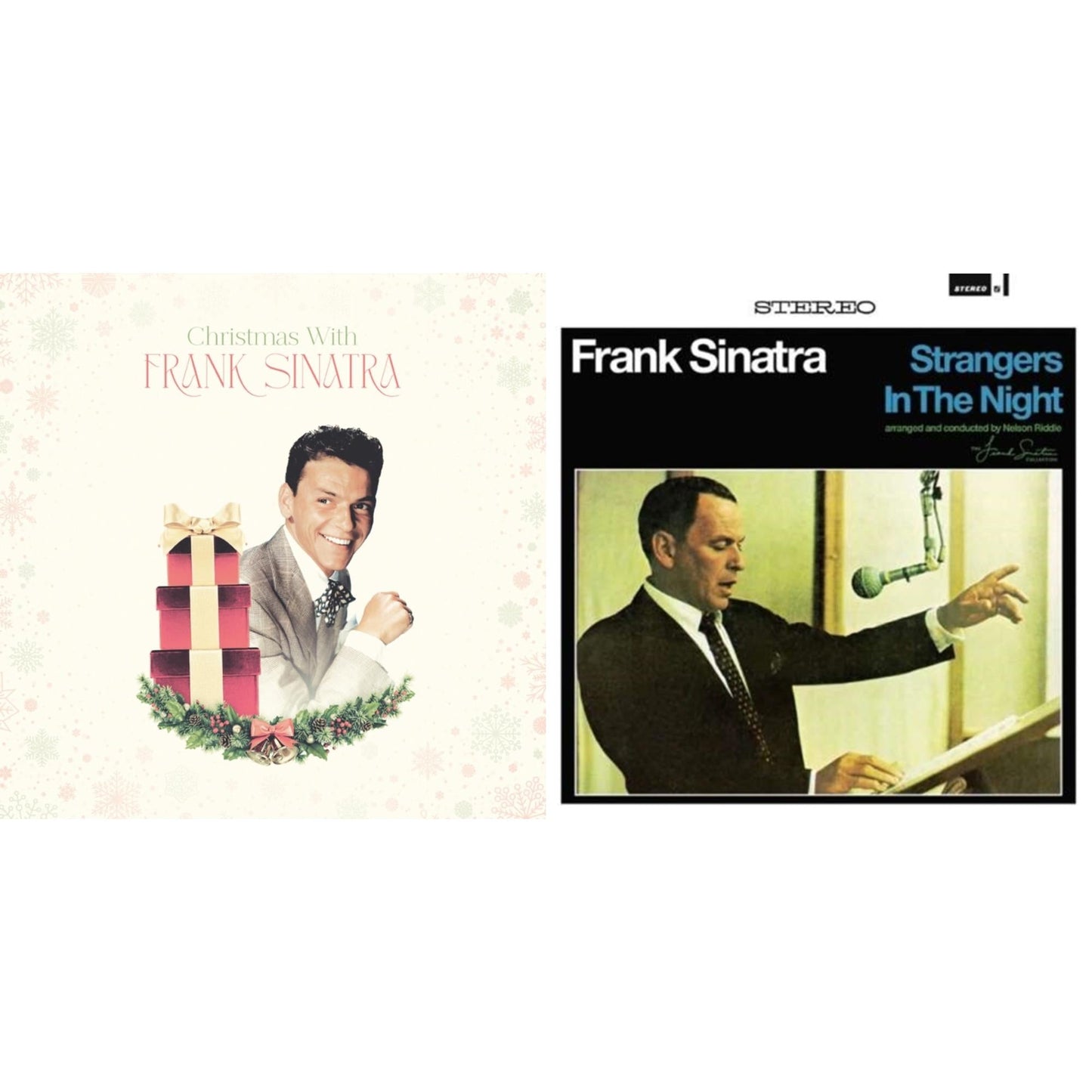 Christmas With Frank Sinatra (150G/Opaque White LP Vinyl) & Strangers In The Night
