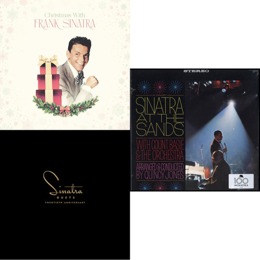 Christmas With Frank Sinatra (150G/Opaque White LP Vinyl) & Duets & Sinatra At The Sands