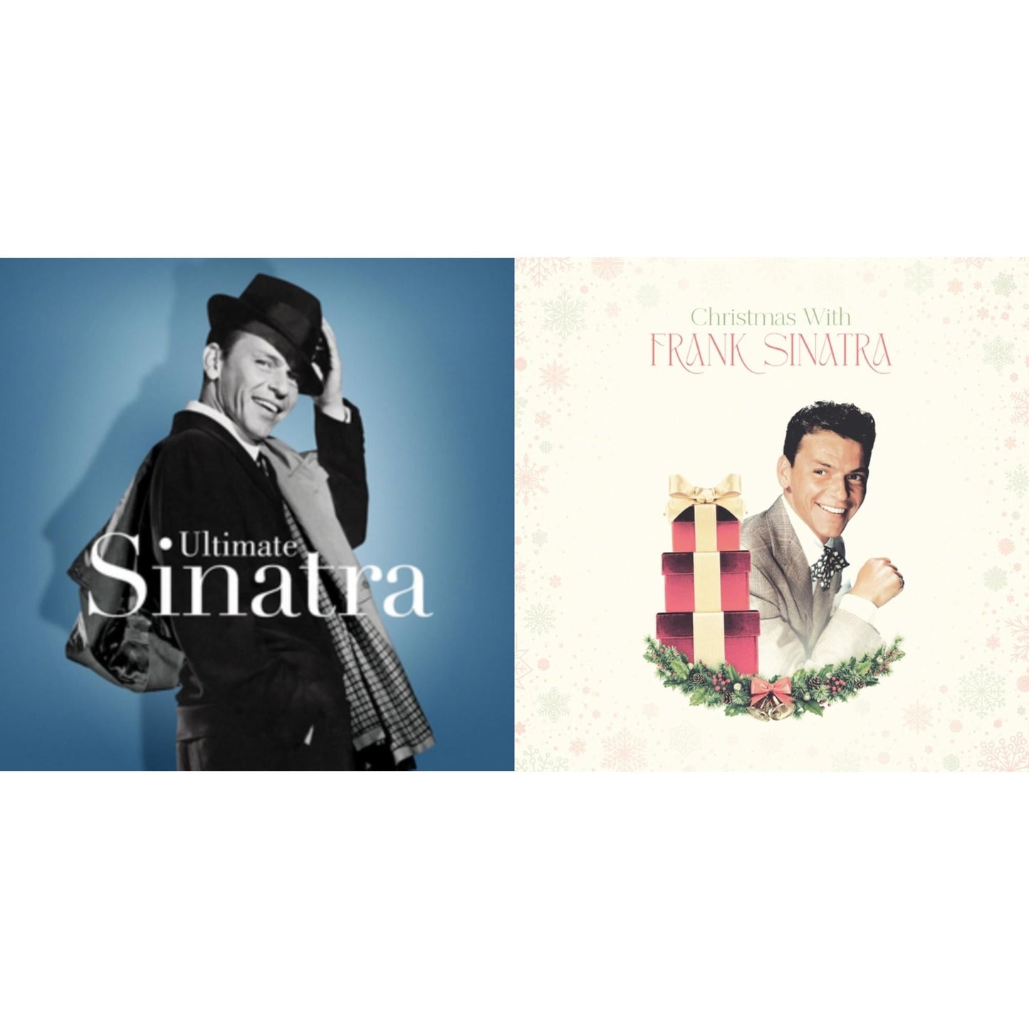 This is a 2 LP Vinyl SKU bundle.
1.This LP Vinyl is brand new.Format: LP VinylMusic Style: VocalThis item's title is: Christmas With Frank Sinatra (150G/Opaque White LP Vinyl)Artist: Frank SinatraLabel: LEGACY/ COLUMBIABarcode: 194399764916Release Date: 10/7/2022
2.