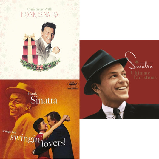 Christmas With Frank Sinatra (150G/Opaque White LP Vinyl) & Songs For Swingin Lovers & Ultimate Christmas (2LP)