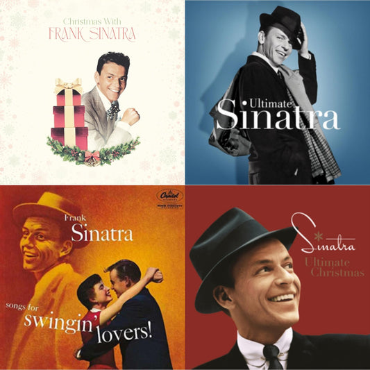 Christmas With Frank Sinatra (150G/Opaque White LP Vinyl) & Ultimate Sinatra & Songs For Swingin Lovers & Ultimate Christmas (2LP)