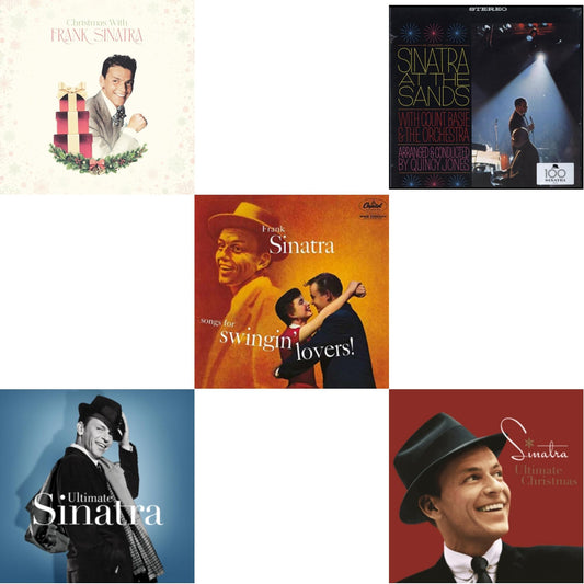 Christmas With Frank Sinatra (150G/Opaque White LP Vinyl) & Ultimate Sinatra & Songs For Swingin Lovers & Sinatra At The Sands & Ultimate Christmas (2LP)