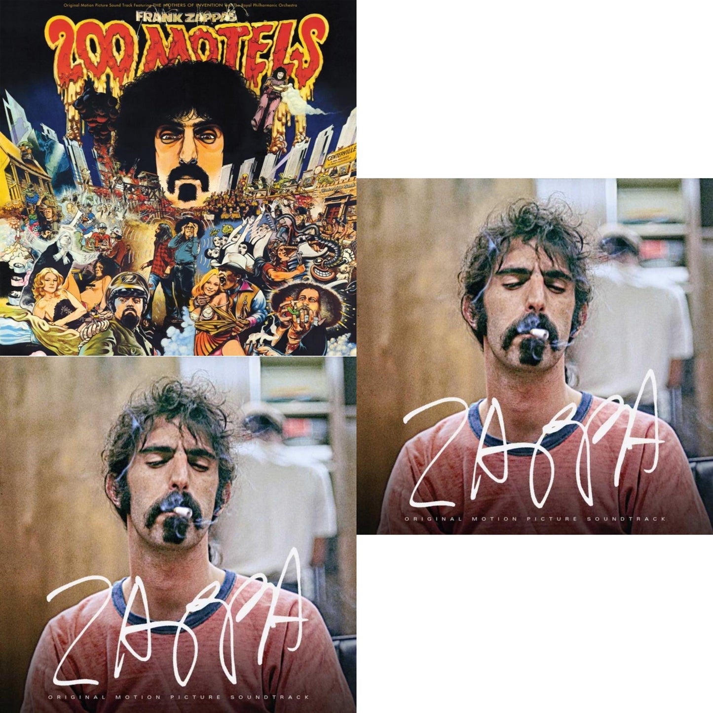 This is a 3 LP Vinyl SKU bundle.
1.This LP Vinyl is brand new.Format: LP VinylMusic Style: DialogueThis item's title is: 200 Motels Ost (50Th Anniversary) (2LP)Artist: Frank ZappaLabel: UMEBarcode: 602438384044Release Date: 12/17/2021
2.This LP Vinyl is brand new.