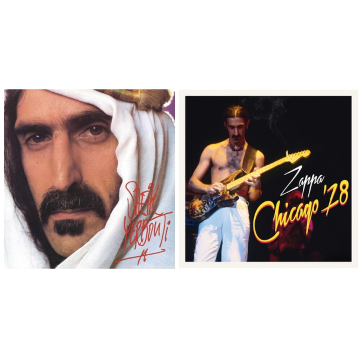 This is a 2 CD SKU bundle.
1.This CD is brand new.Format: CDMusic Style: ExperimentalThis item's title is: Sheik YerboutiArtist: Frank ZappaLabel: Zappa RecordsBarcode: 824302385920Release Date: 8/28/2012
2.This CD is brand new.