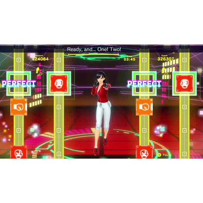 This is brand new.Work out at home and punch to the beat
 Jab, uppercut, dodge, and more to catchy pop tunes in this rhythmic boxing game! Pass a Joy-Con controller to an exercise buddy and box to the beat together.