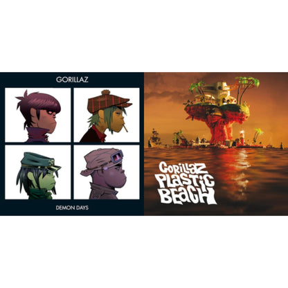 This is a 2 CD SKU bundle.
1.This CD is brand new.Format: CDMusic Style: Trip HopThis item's title is: Demon DaysArtist: GorillazLabel: Rock/PopBarcode: 094631169120Release Date: 5/23/2005
2.This CD is brand new.