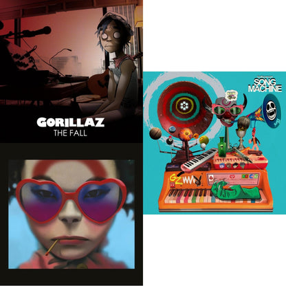 This is a 3 LP Vinyl SKU bundle.
1.This LP Vinyl is brand new.Format: LP VinylMusic Style: Dark AmbientThis item's title is: Song Machine: Season OneArtist: GorillazLabel: WARNER BROSBarcode: 190295209414Release Date: 10/23/2020
2.This LP Vinyl is brand new.