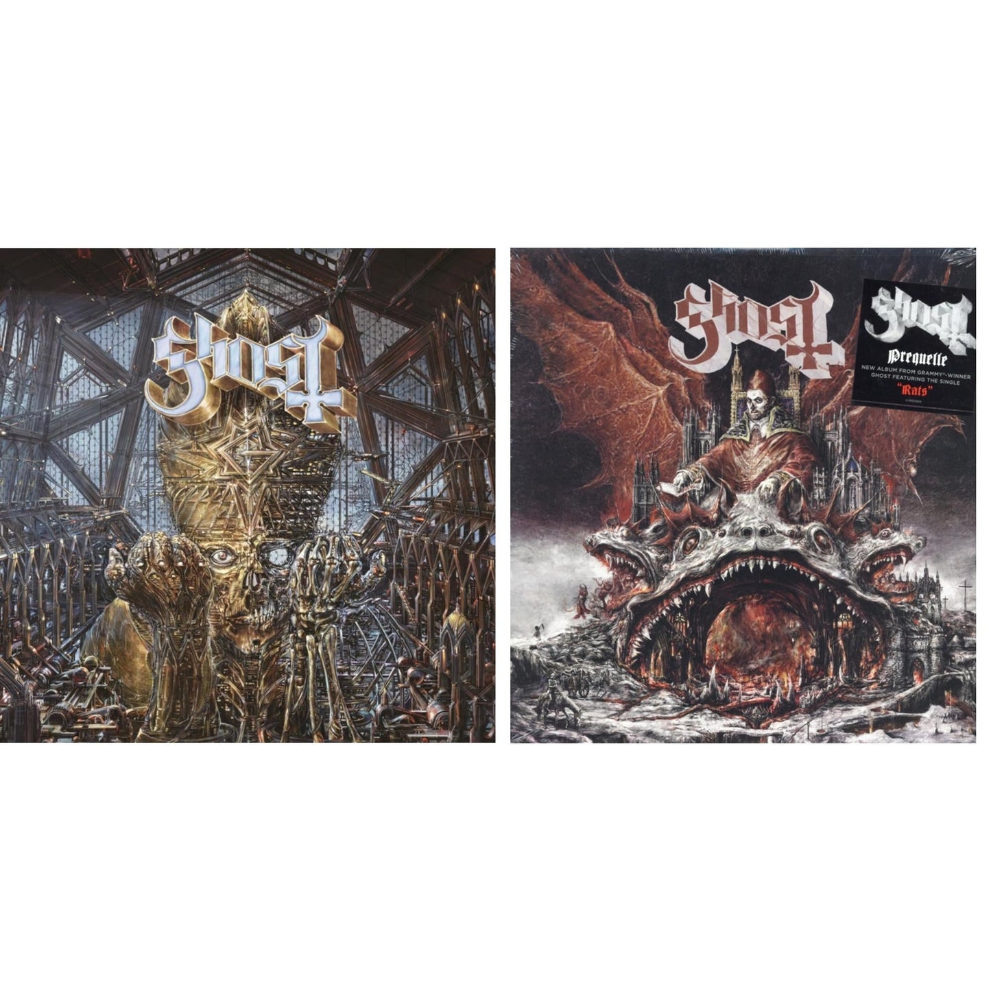 This is a 2 LP Vinyl SKU bundle.
1.This LP Vinyl is brand new.Format: LP VinylMusic Style: Arena RockThis item's title is: Prequelle (LP)Artist: GhostLabel: LOMA VISTABarcode: 888072053670Release Date: 6/1/2018
2.This LP Vinyl is brand new.