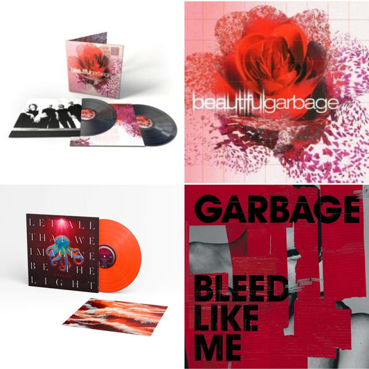 Beautifulgarbage (2LP/180G/20Th Anniversary/Remastered/Import) & Beautifulgarbage (2LP/White Vinyl/140G/20Th Anniversary/Remastered/Limited/Import) & Let All That We Imagine Be The Light (Orange LP Vinyl) & Bleed Like Me (Expanded Edition) (2LP)