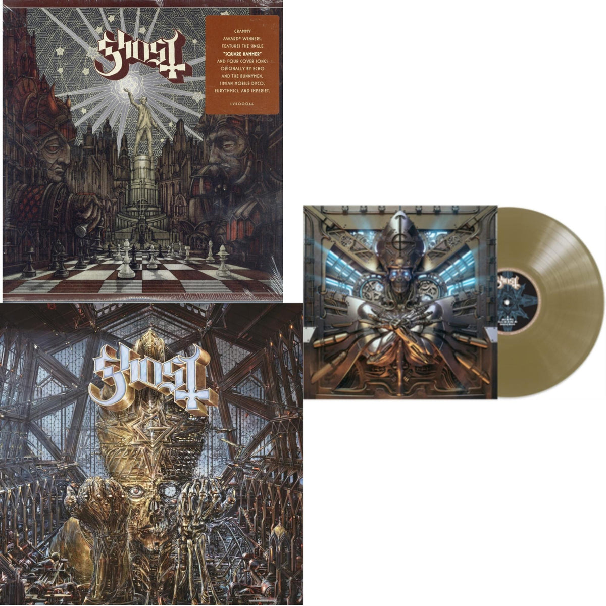 Popestar & Impera & Phantomime (Gold LP Vinyl)