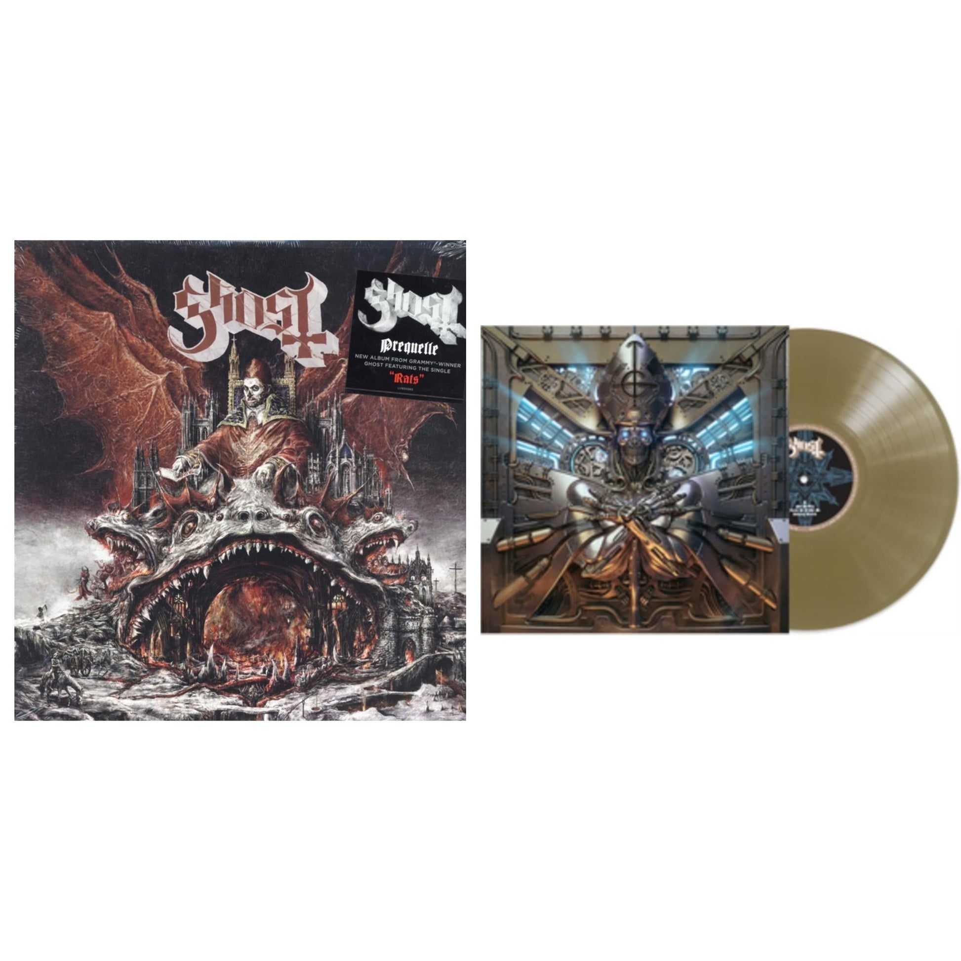 This is a 2 LP Vinyl SKU bundle.
1.This LP Vinyl is brand new.Format: LP VinylMusic Style: Arena RockThis item's title is: Prequelle (LP)Artist: GhostLabel: LOMA VISTABarcode: 888072053670Release Date: 6/1/2018
2.This LP Vinyl is brand new.