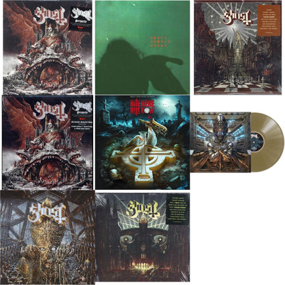 This is a 8 LP Vinyl SKU bundle.
1.This LP Vinyl is brand new.Format: LP VinylMusic Style: Arena RockThis item's title is: Prequelle (LP)Artist: GhostLabel: LOMA VISTABarcode: 888072053670Release Date: 6/1/2018
2.This LP Vinyl is brand new.