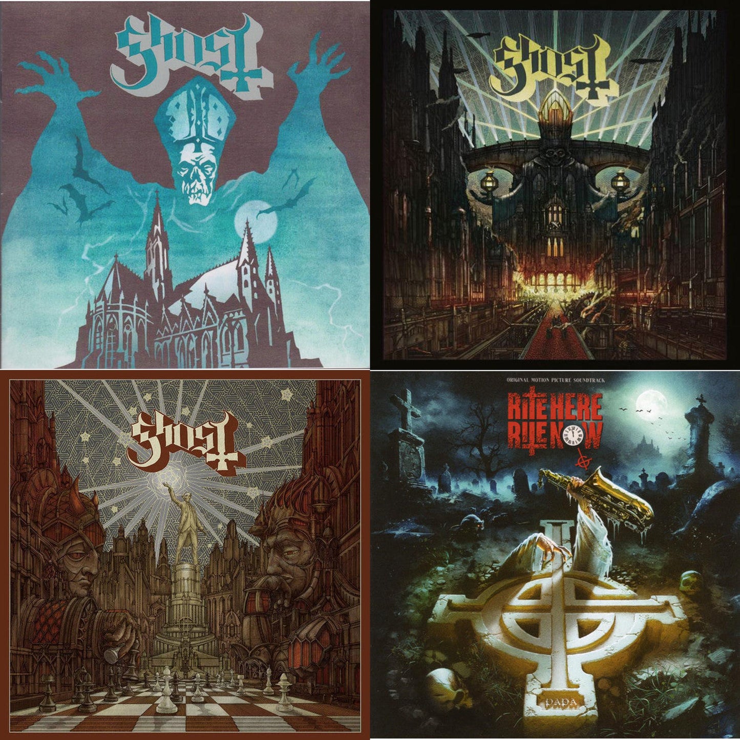 Opus Eponymous & Meliora (Deluxe Edition) & Popestar & Rite Here Rite Now (Ost) (2CD)