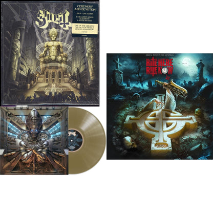 Ceremony & Devotion (2LP) & Phantomime (Gold LP Vinyl) & Rite Here Rite Now (Ost) (2LP)