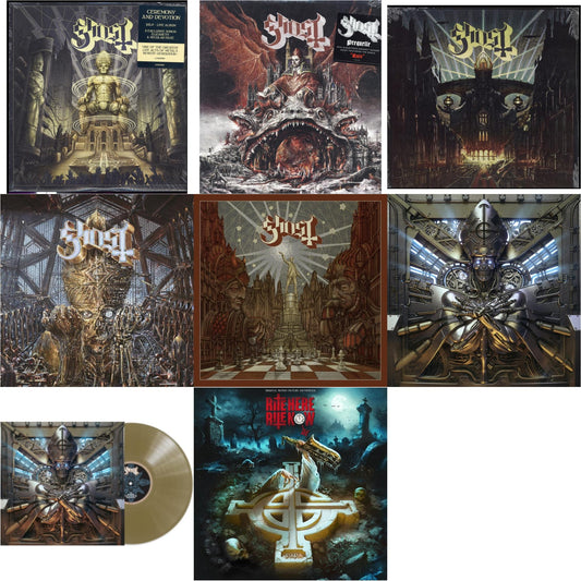Ceremony & Devotion (2LP) & Prequelle (LP) & Meliora & Impera & Popestar (Grey Smoke LP Vinyl) & Phantomime & Phantomime (Gold LP Vinyl) & Rite Here Rite Now (Ost) (2LP)