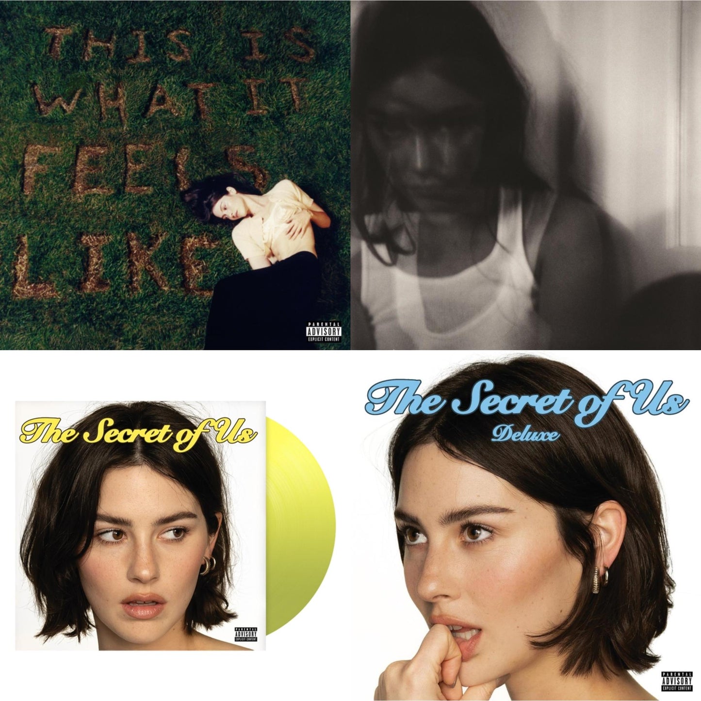 This Is What It Feels Like (X) & Good Riddance (Deluxe/2LP) & Secret Of Us (X) (Yellow LP Vinyl) & Secret Of Us (Deluxe/Transparent Moonlight Vinyl/2LP)