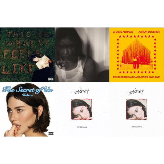 This Is What It Feels Like (X) & Good Riddance (Deluxe/2LP) & Good Riddance Acoustic Shows (Live) (Magenta LP Vinyl) & Secret Of Us (Deluxe/Transparent Moonlight Vinyl/2LP) & Minor (5 Year Anniversary) (Red LP Vinyl/Ep) & Minor - Ep
